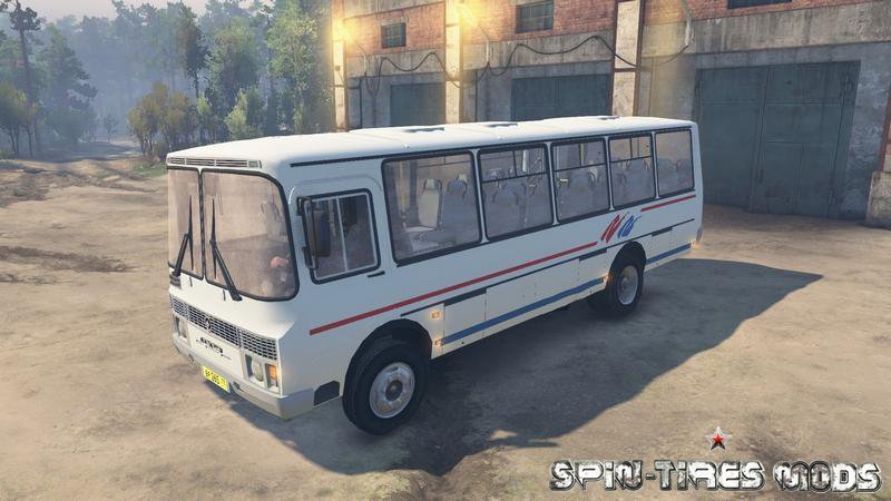Автобус ПАЗ-4334 для Spin Tires 2015 (23.10.15)