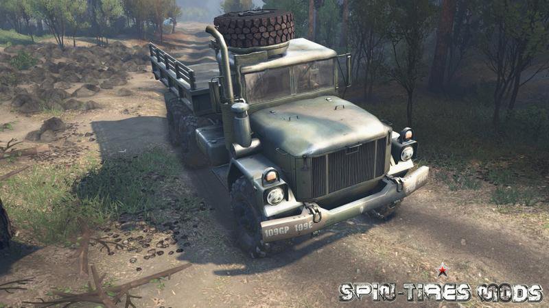 Армейский грузовик M35A2 для Spin Tires 2015 (08.11.15)