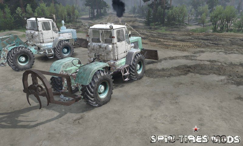 Модпак тракторов Т-150КД и Т-157 для Spin Tires 2016 (03.03.16)