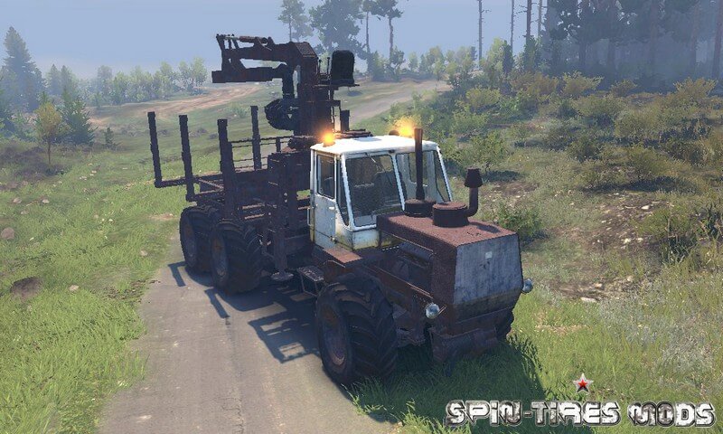 Трактор ХТЗ T-150Л для Spin Tires 2016 (03.03.16)