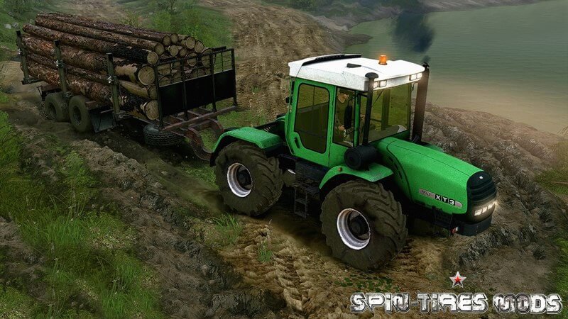 Трактор ХТЗ Т-17022 для Spin Tires 2016 (03.03.16)