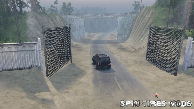 Карта Russian Truck Simulator(RTS) v.0.1 для Spin Tires 2016 (03.03.16)