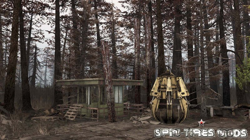 Spin tires chernobyl dlc обзор